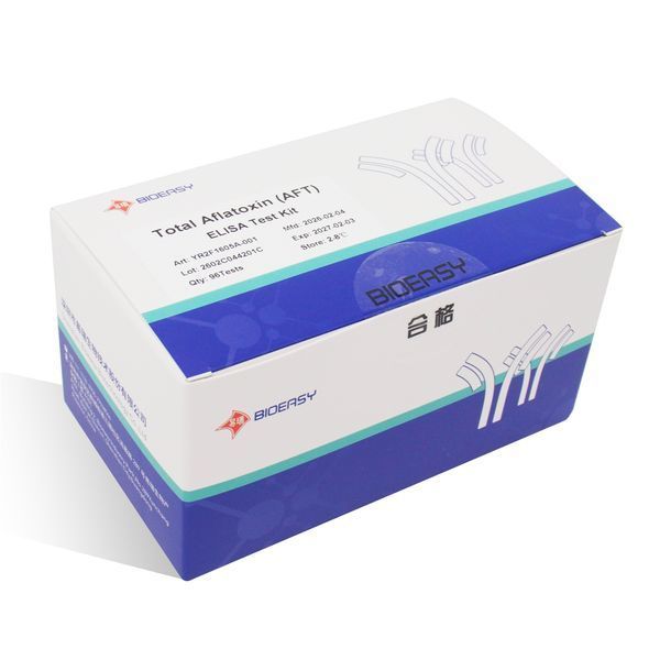 Тест-набір ІФА (ELISA) на Загальний Афлатоксин Total Aflatoxin (YR2F1605A-001), BIOEASY 100013442 - фото