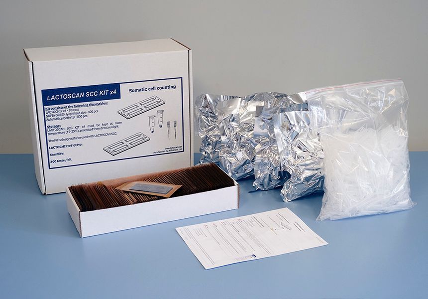 Касети LACTOSCAN SCC KIT x4 (400 тестів; індивідуальна упаковка) 100011433 - фото