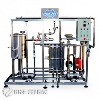 Пастеризаційно-охолоджувальна установка продуктивністю 25 т/год. для молока (Болгарія)